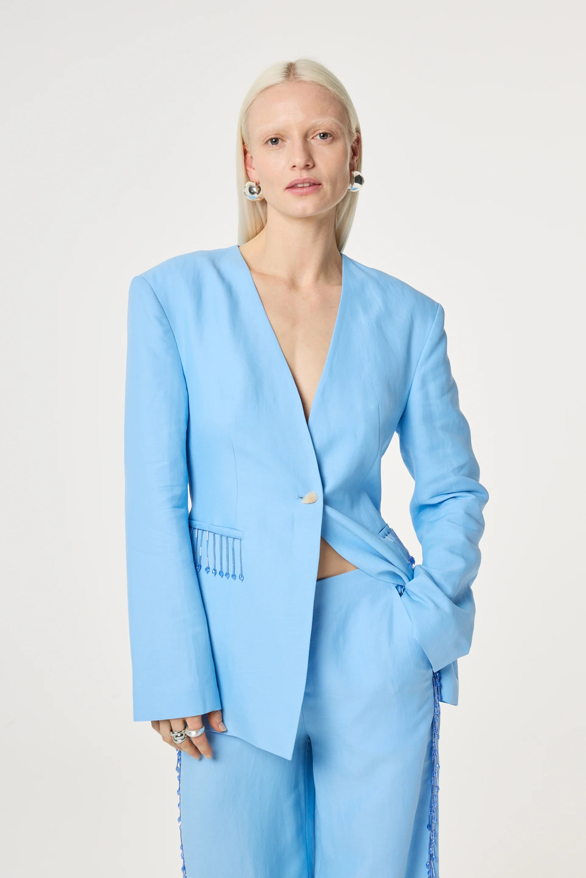 Luz Blazer | Resort Blue - Image 2