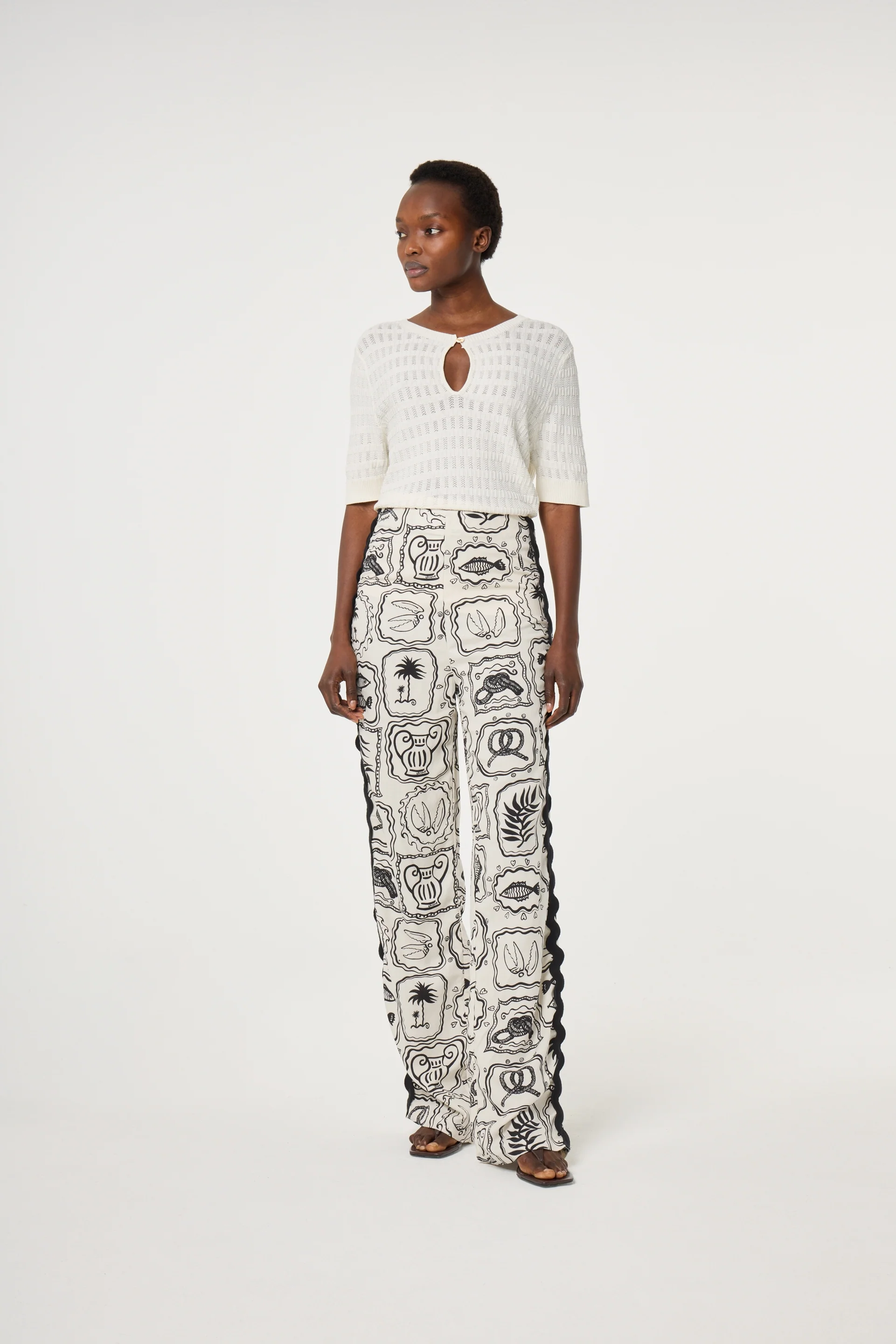 Masja Pullover | Cosy White