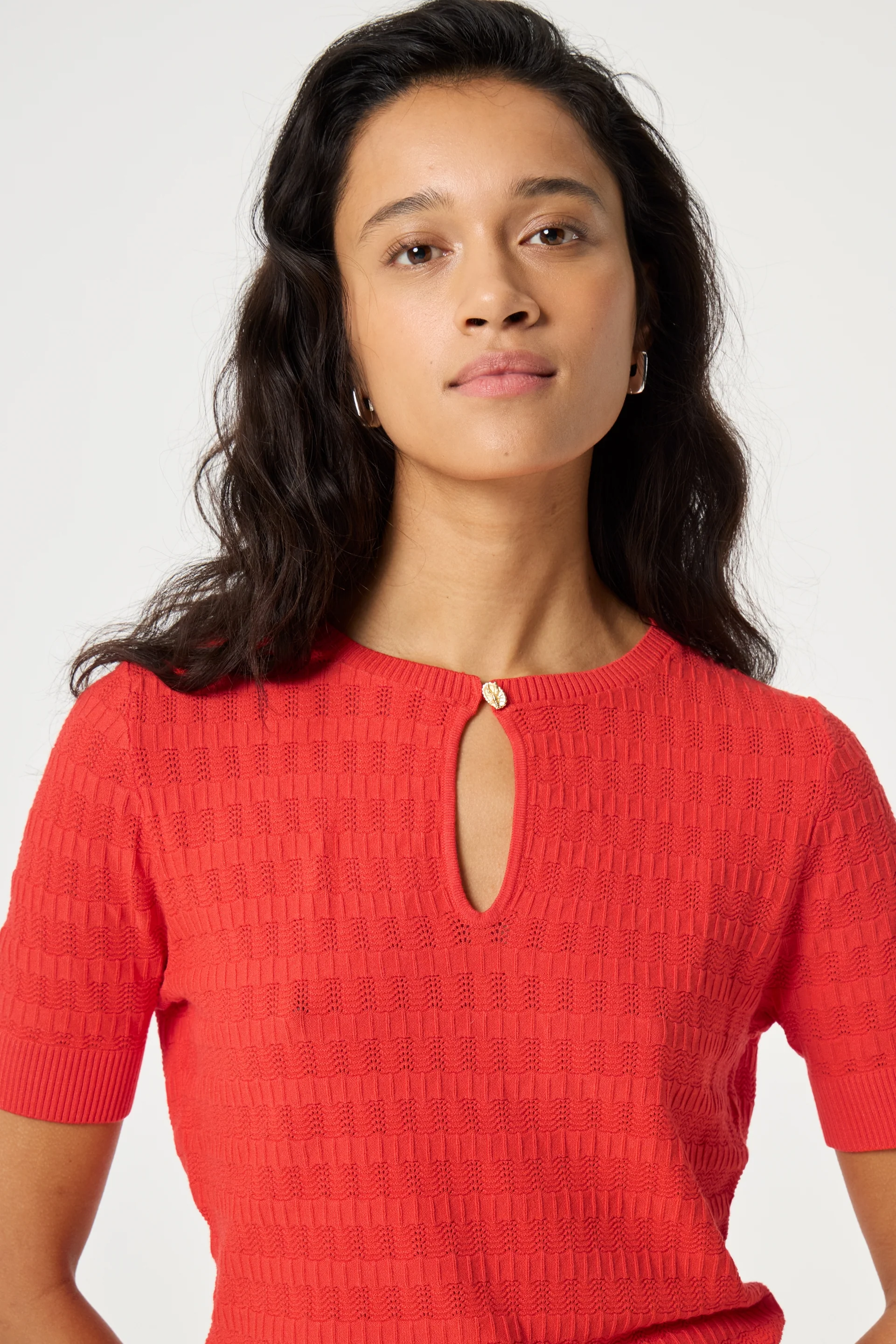 Masja Pullover | Tangerine Tango - Image 3
