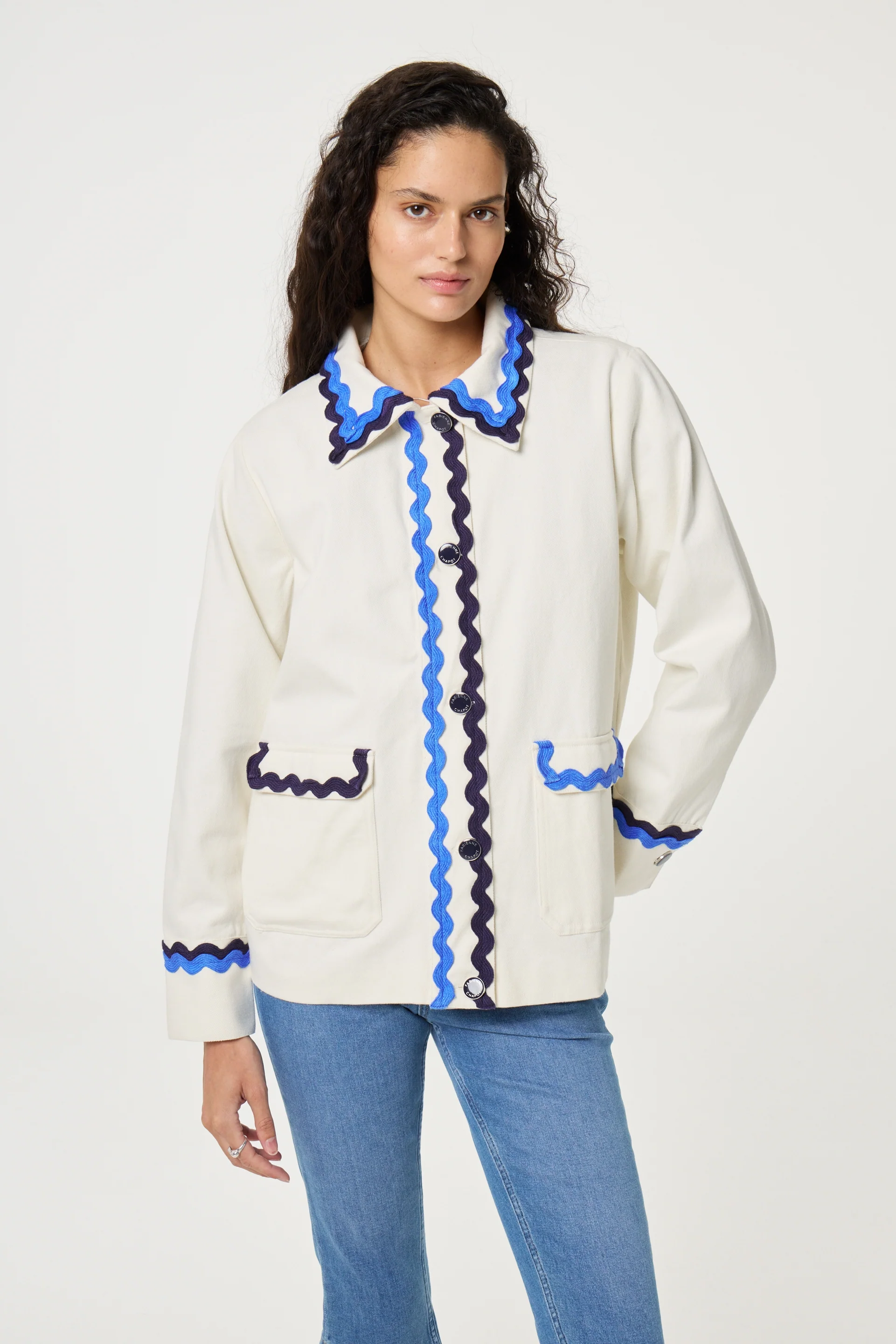 Melodie Jacket | Cosy White - Image 2