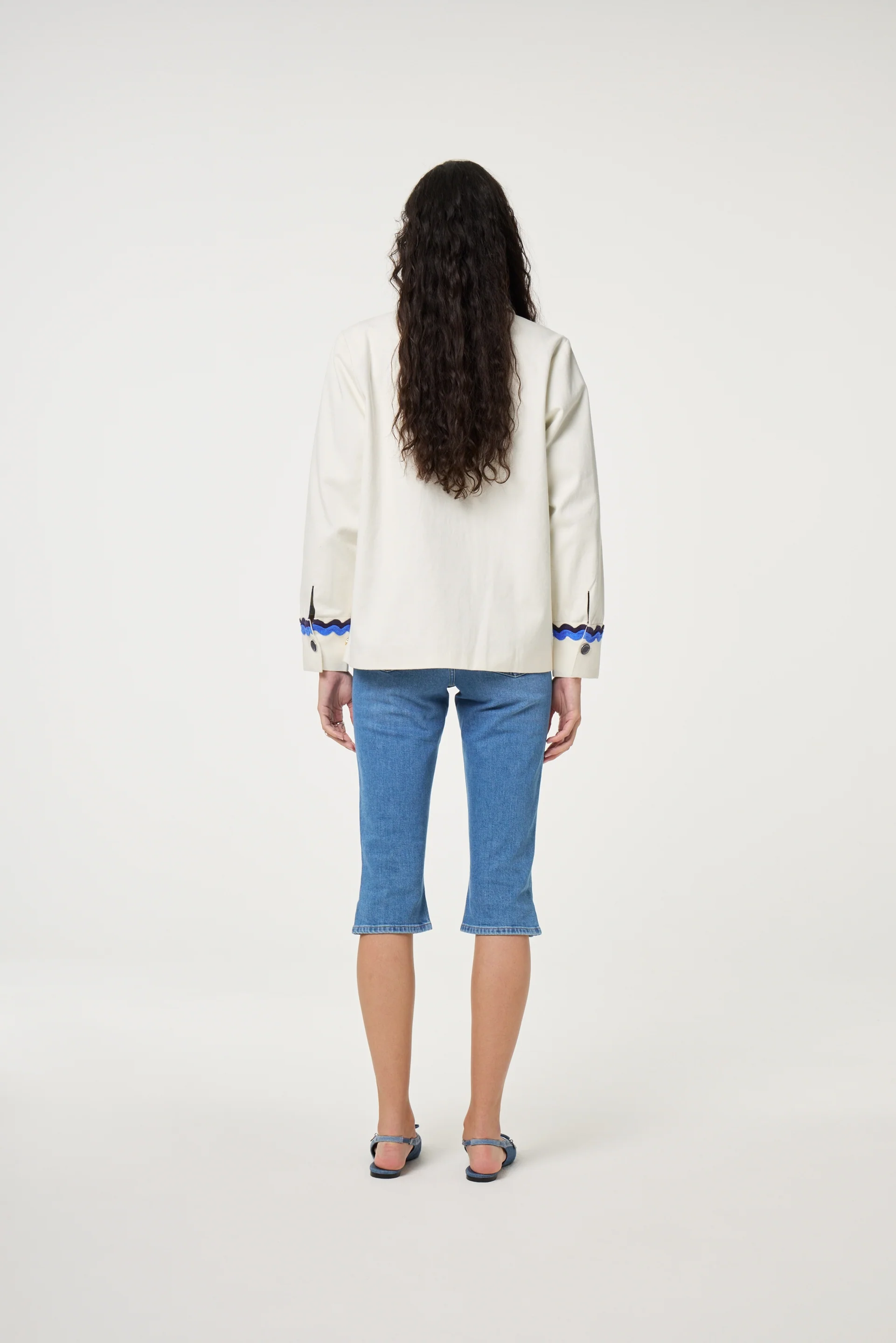 Melodie Jacket | Cosy White - Image 3