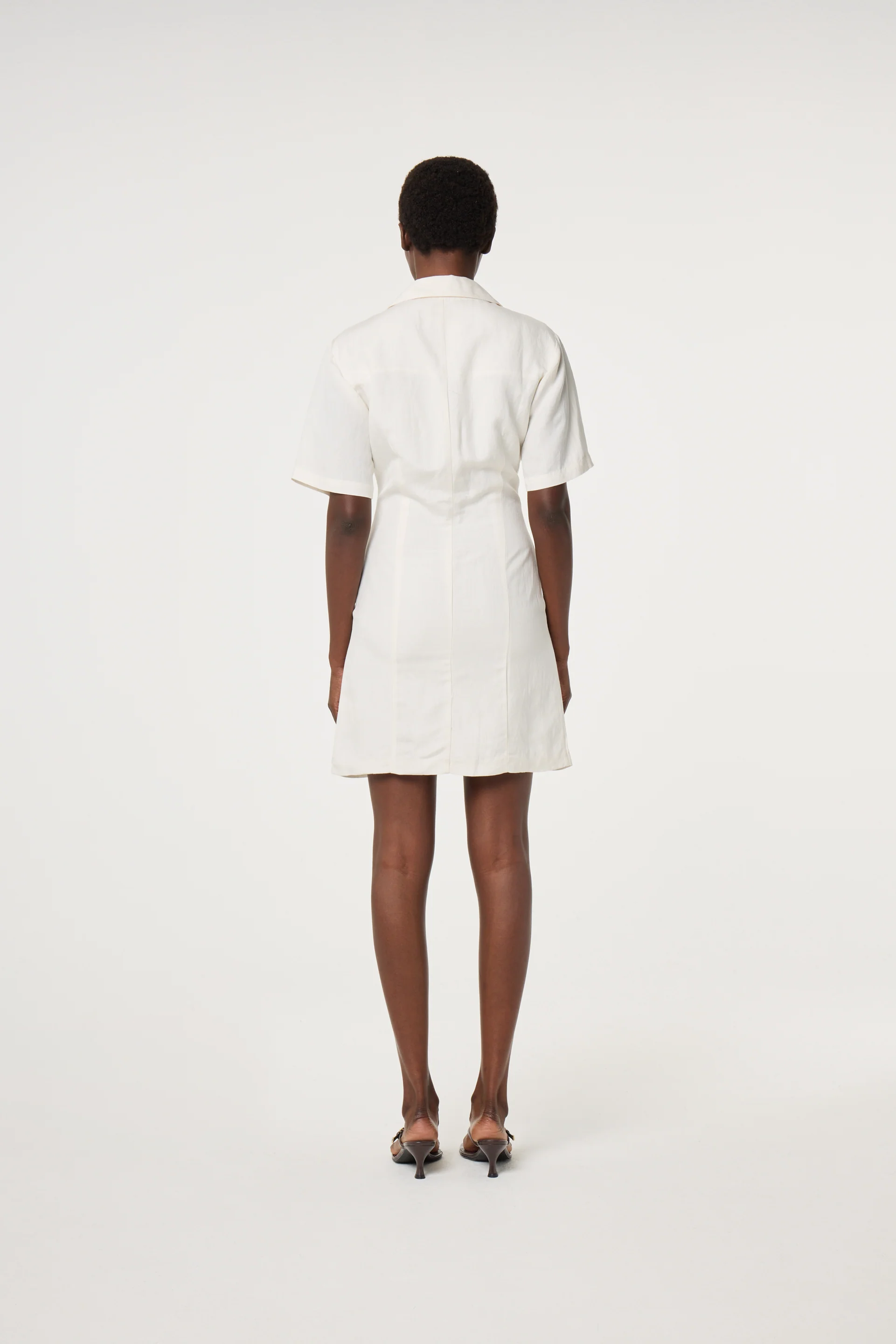 Melody Dress | Cosy White - Image 3