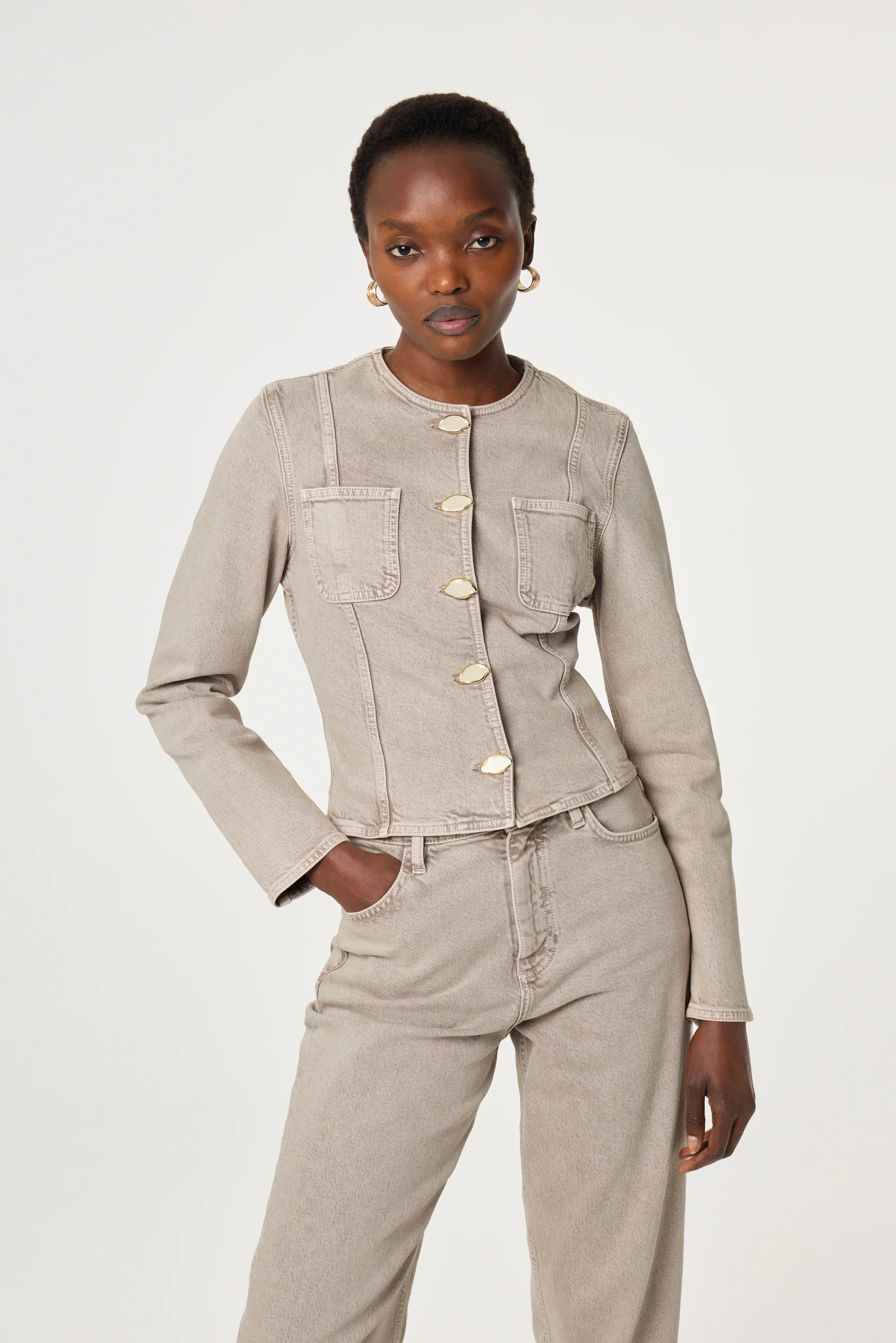 Mina Jacket | Quick Sand - Image 2