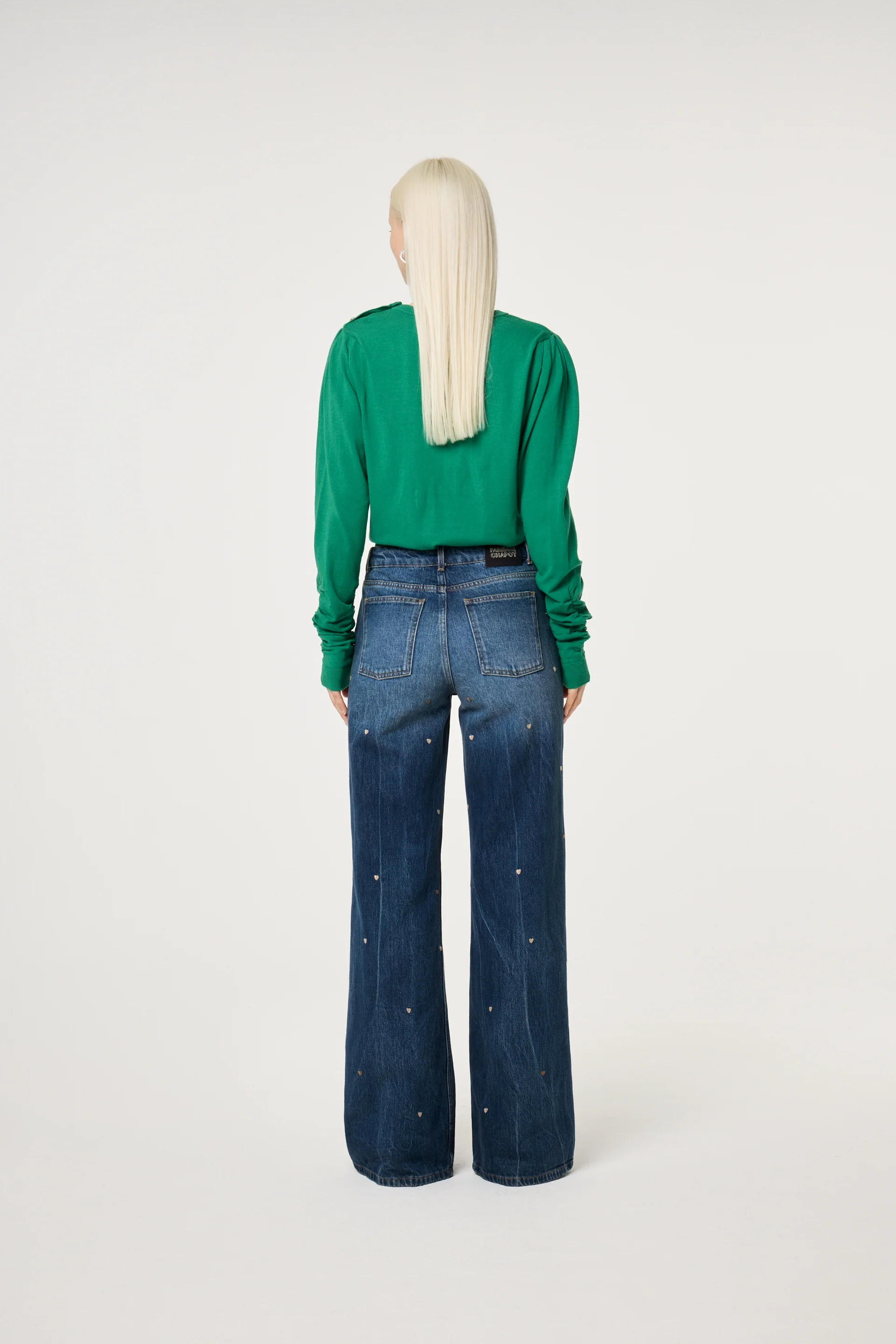 Molly Scrunch Pullover | Evergreen - Image 3