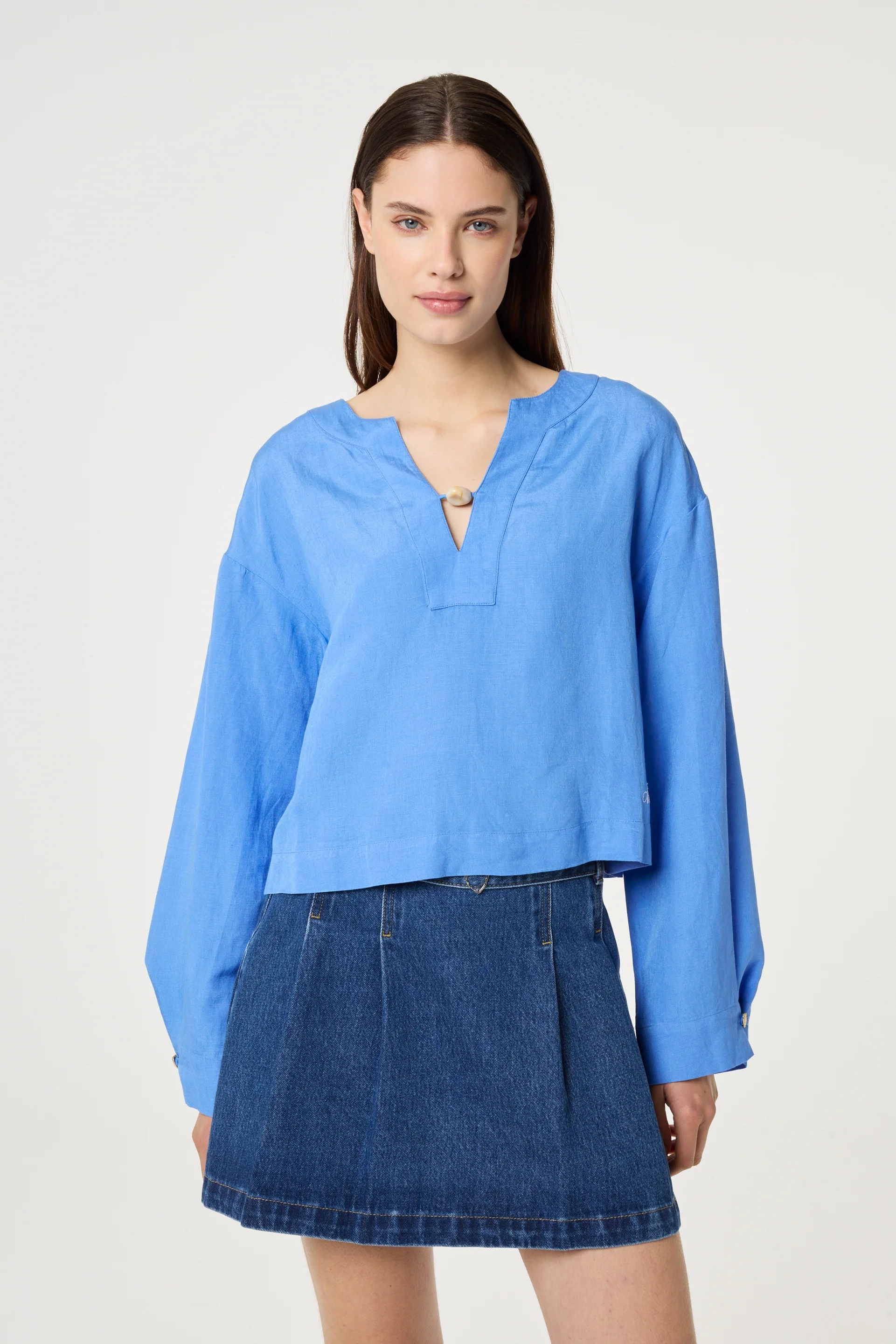 Nana Top | Marina Blue - Image 2