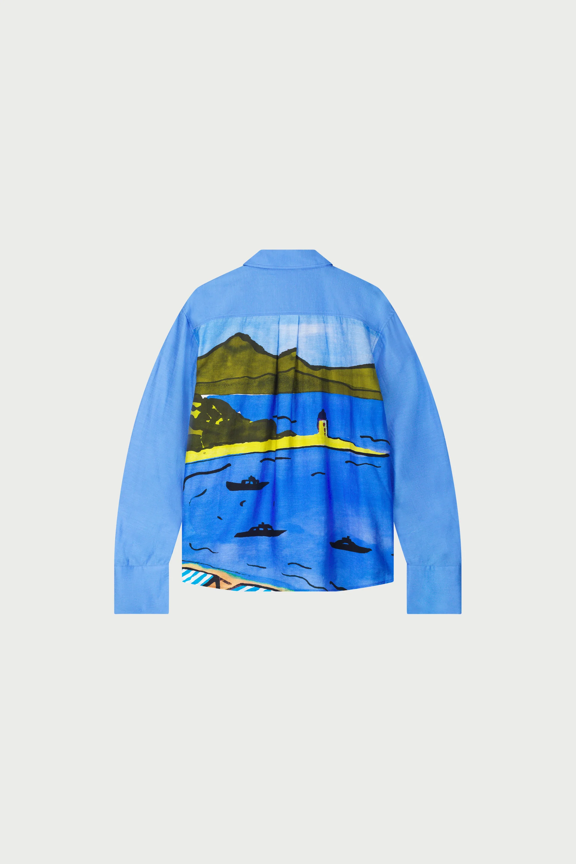Navina Blouse | Blue/Green - Image 5