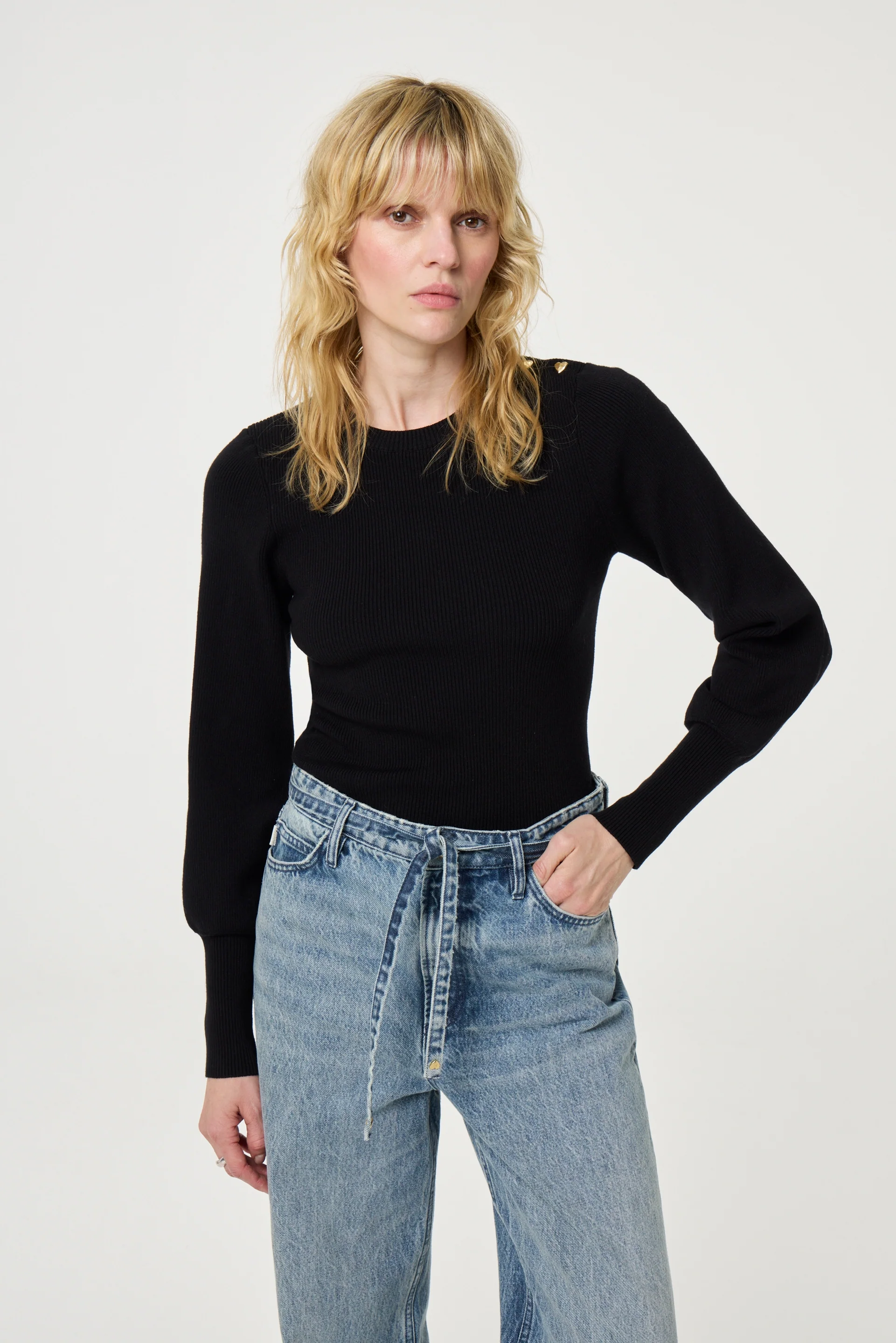 Lillian Pullover | Black - Image 2