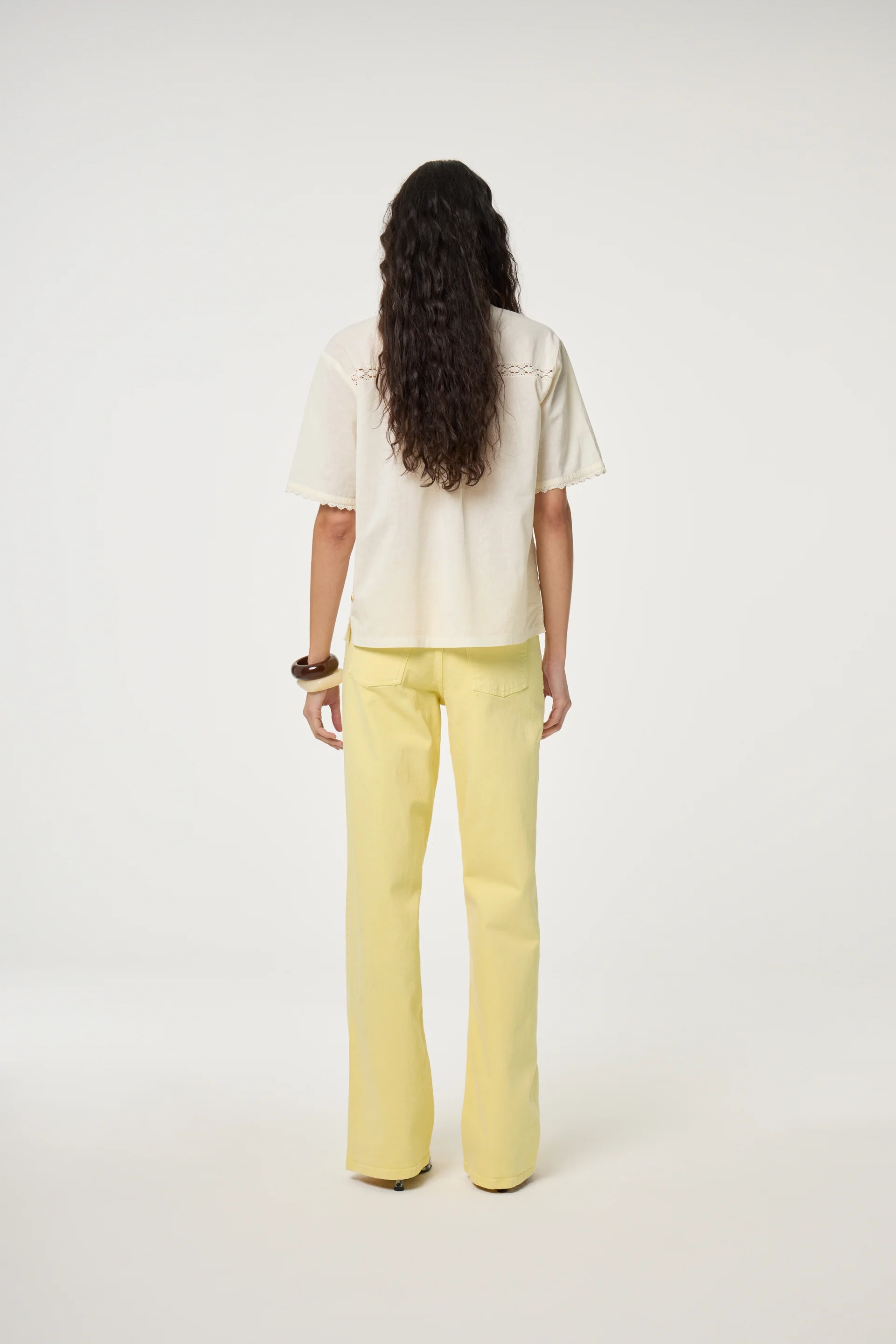 Norma Blouse | Cosy White - Image 3