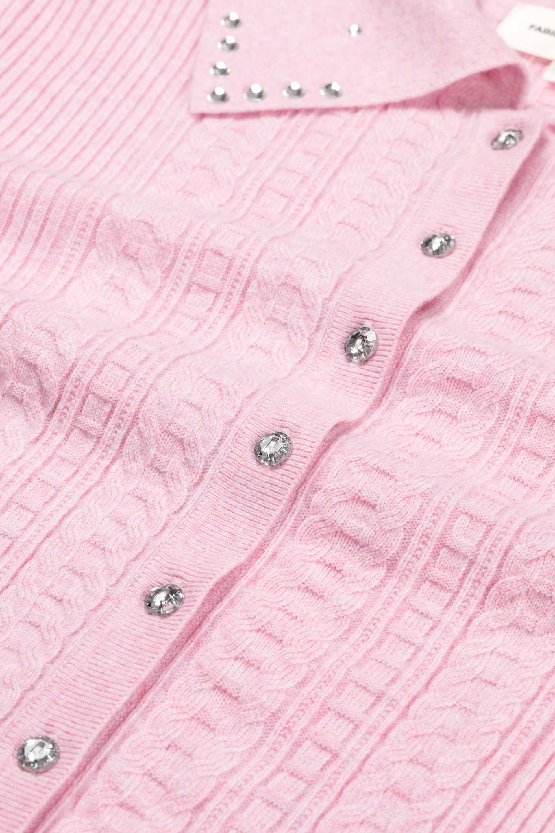 Nova Cardigan | Pink Rose - Image 5