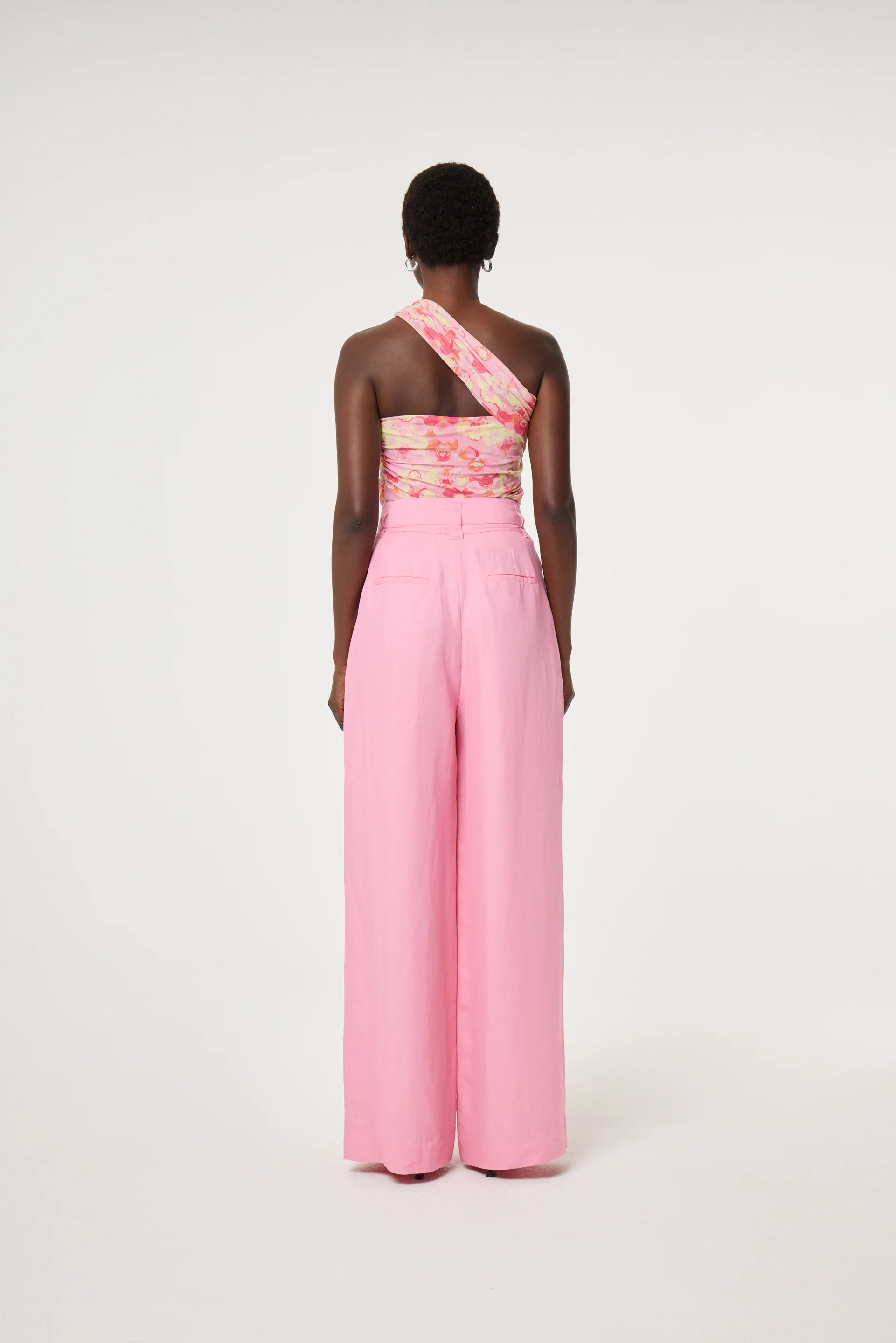 Ora Top | Pink/Yellow - Image 3