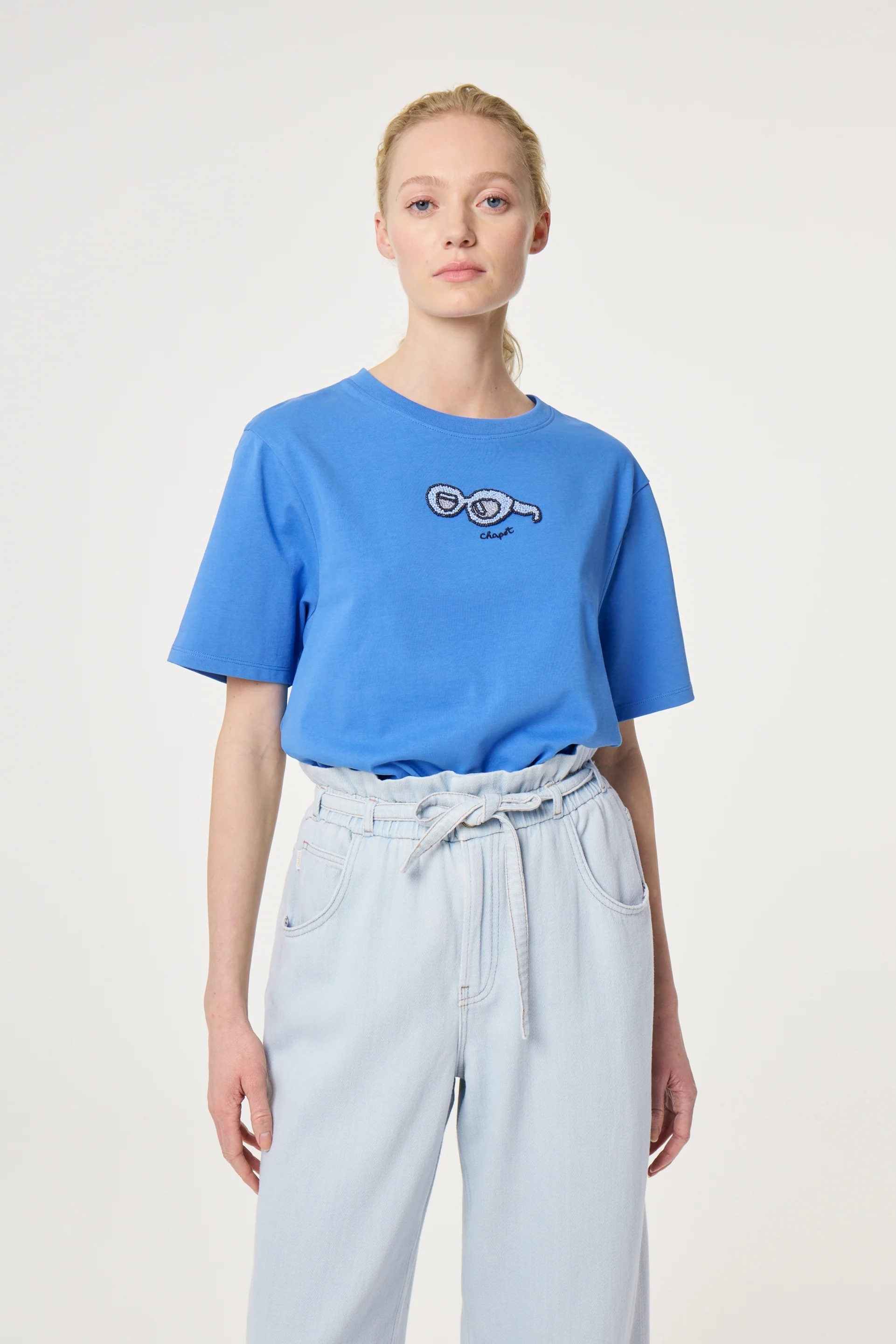 Pearl T-shirt | Marina Blue - Image 2