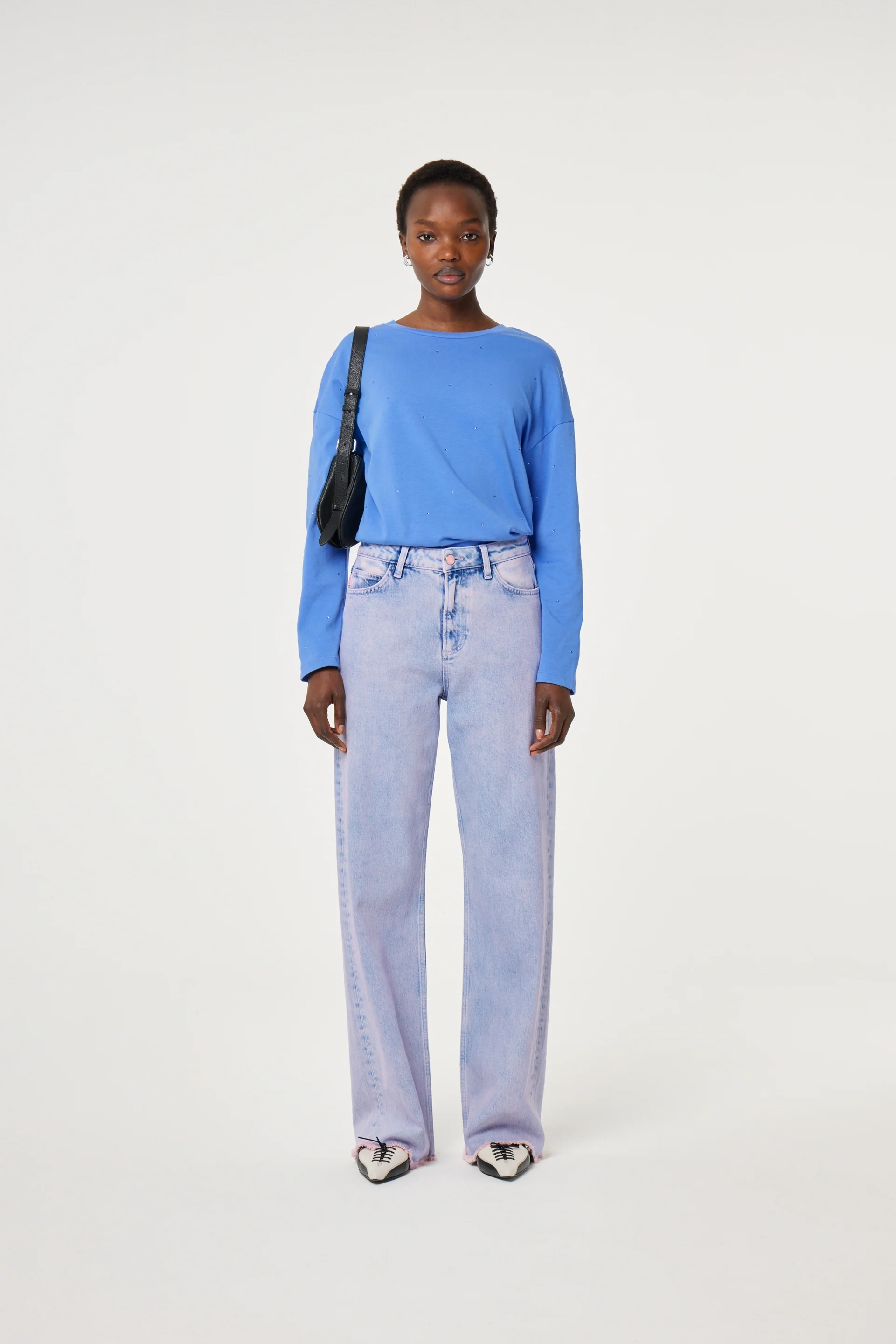 Phileine LS T-shirt | Marina Blue