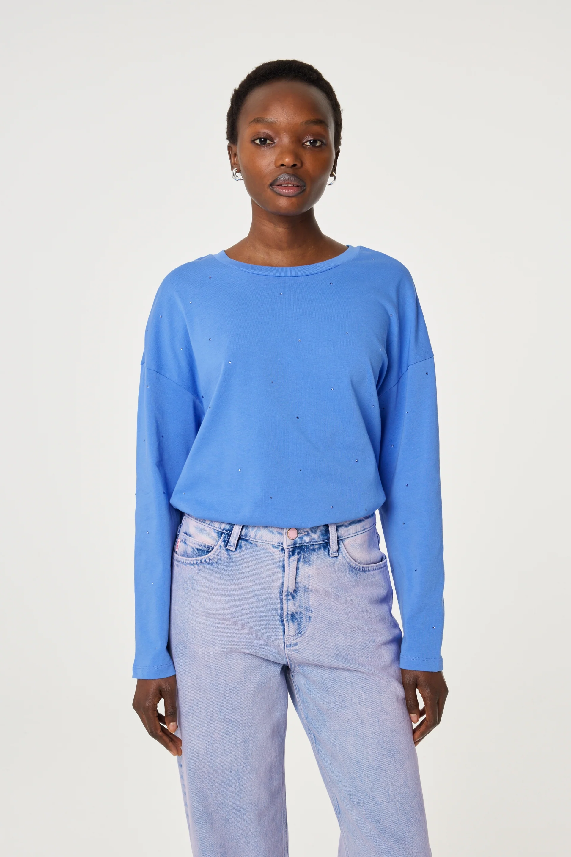 Phileine LS T-shirt | Marina Blue - Image 2