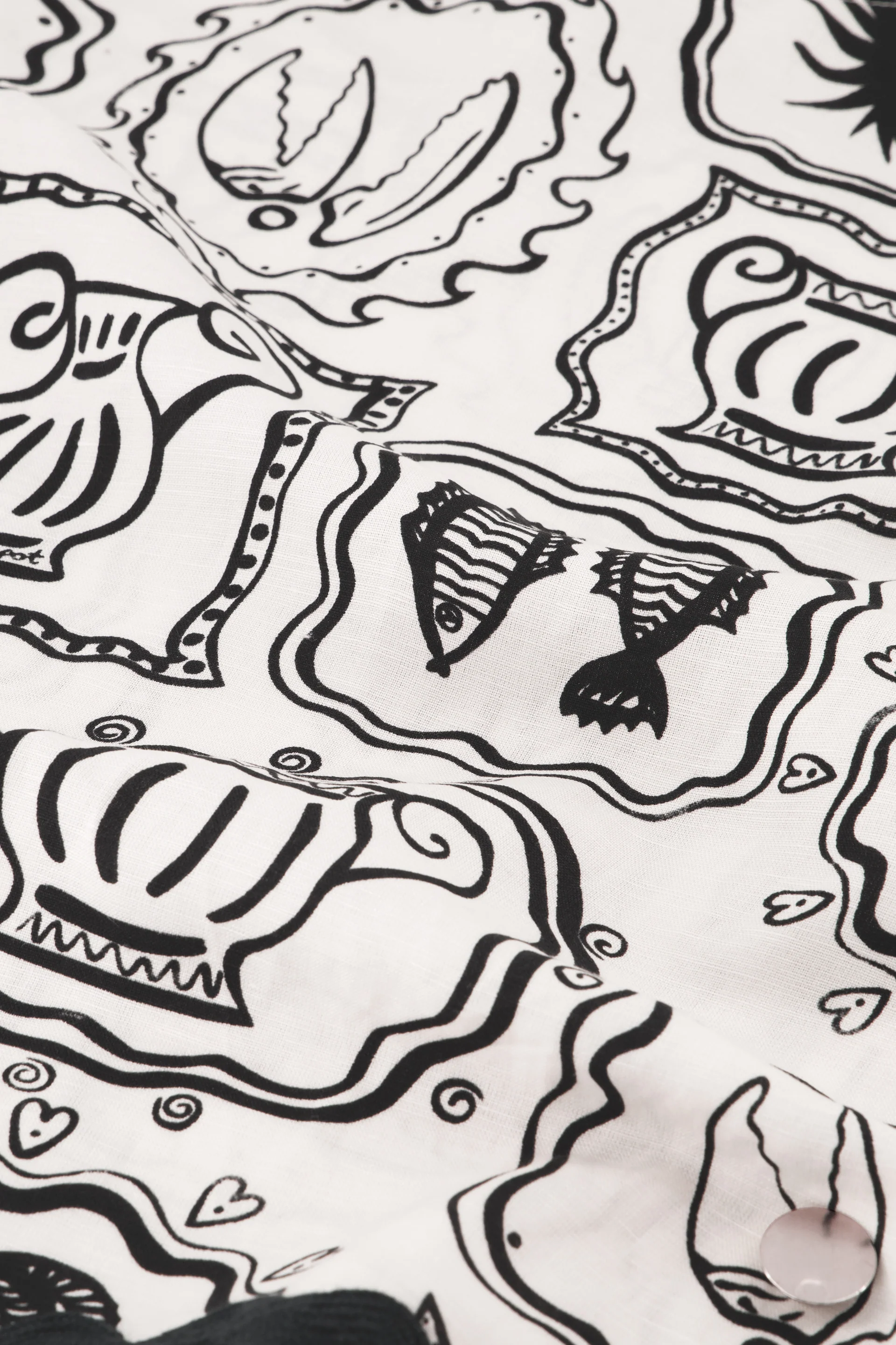 Porto Top | Cosy White/Black - Image 5