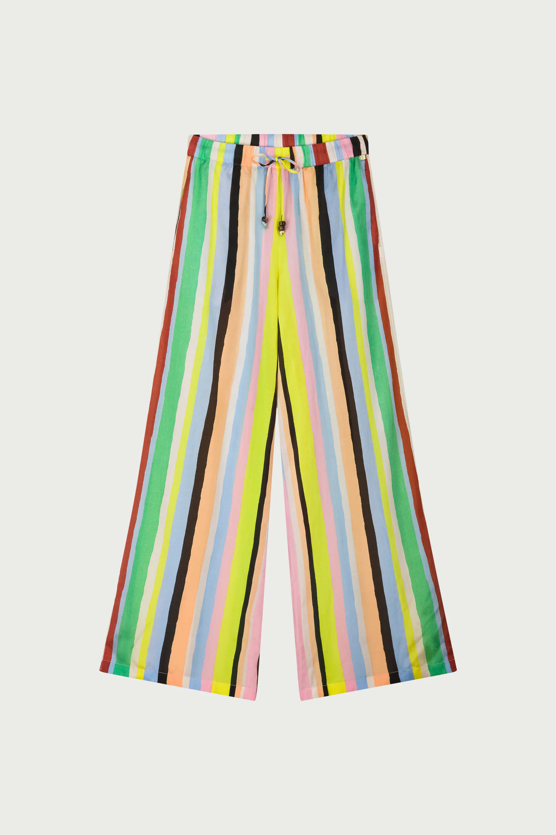 Praia Trousers | Light Blue/Navy - Image 4