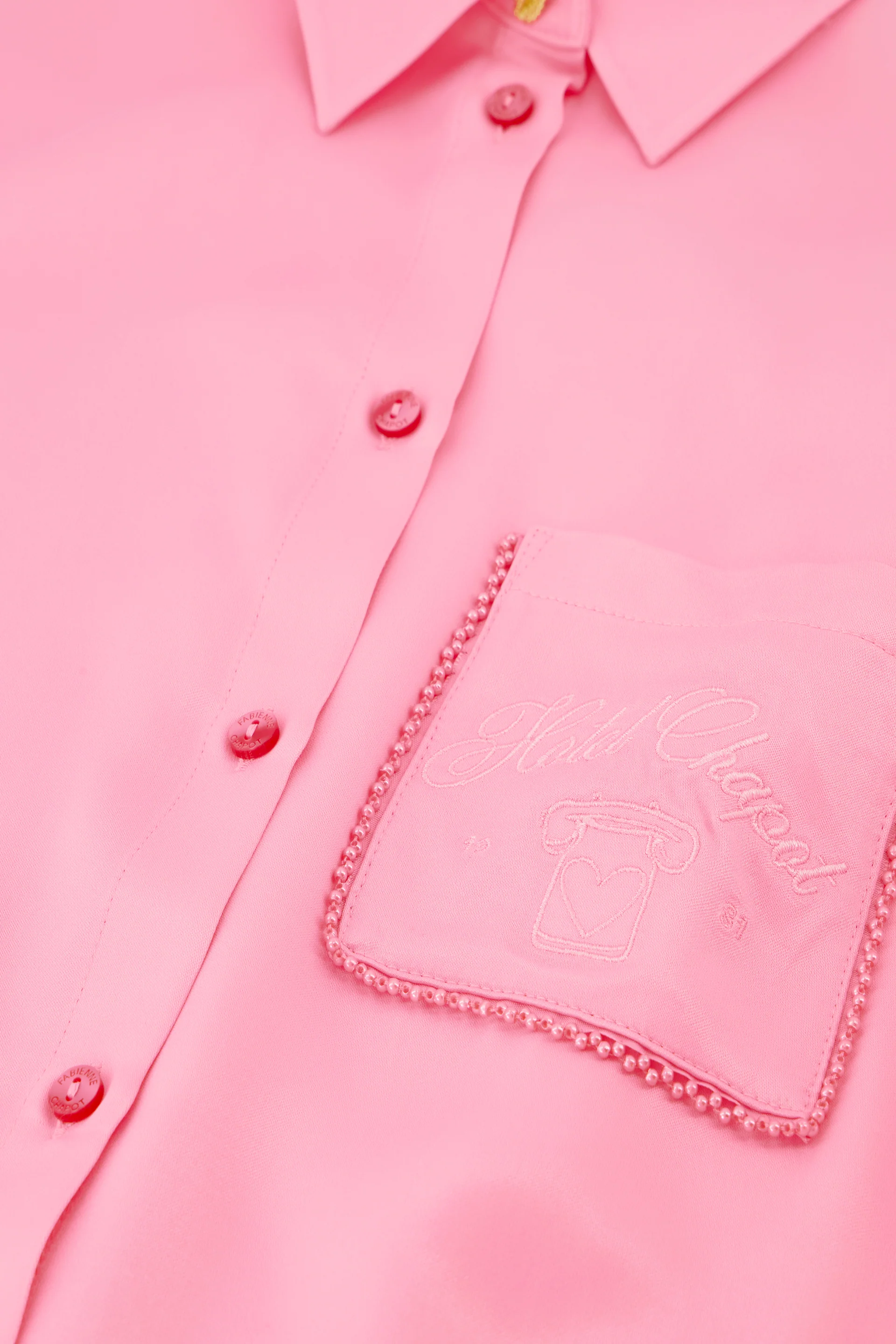 Queeny Blouse | Pink Rendez Vous - Image 6