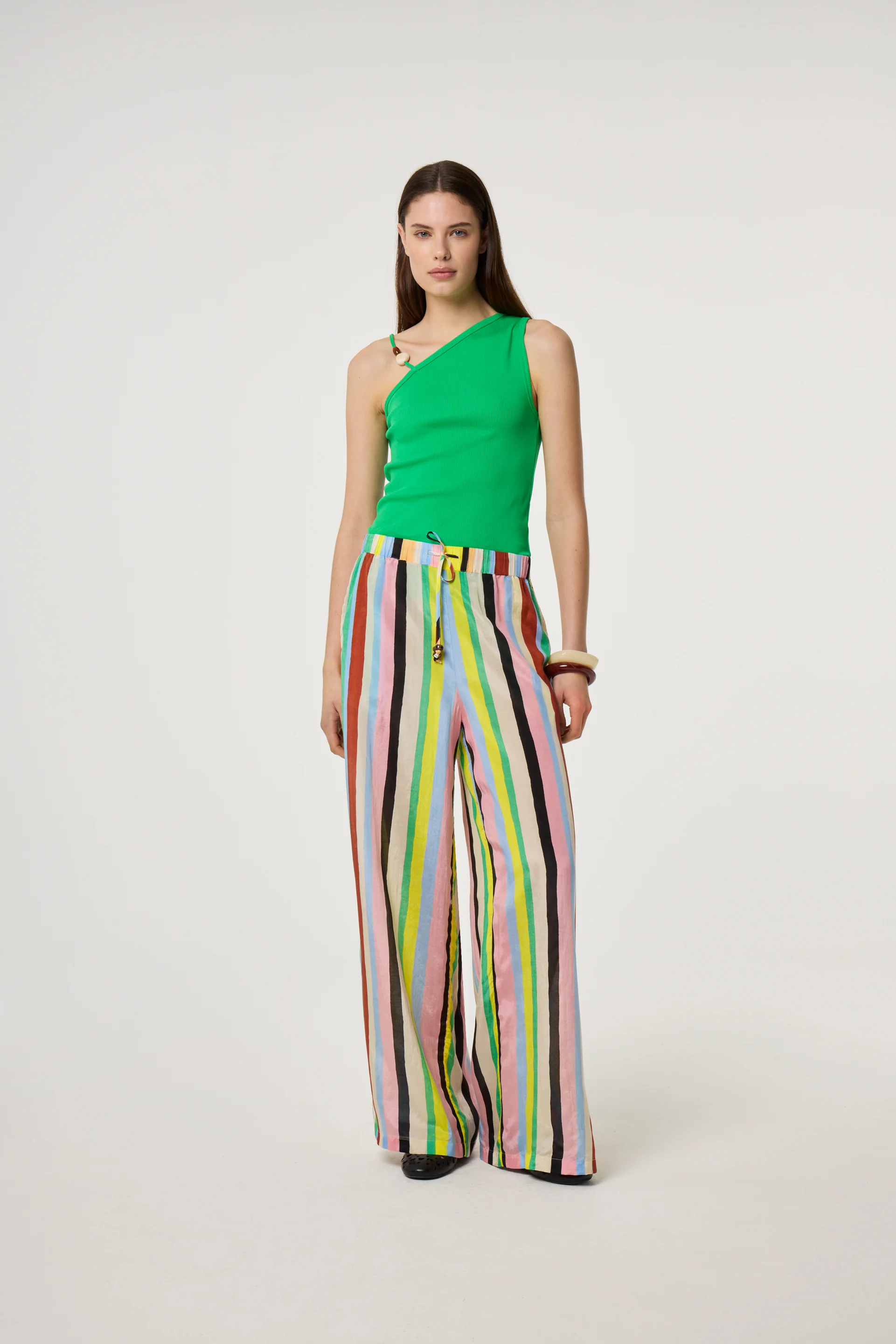 Rhea Top | Green Glimmer