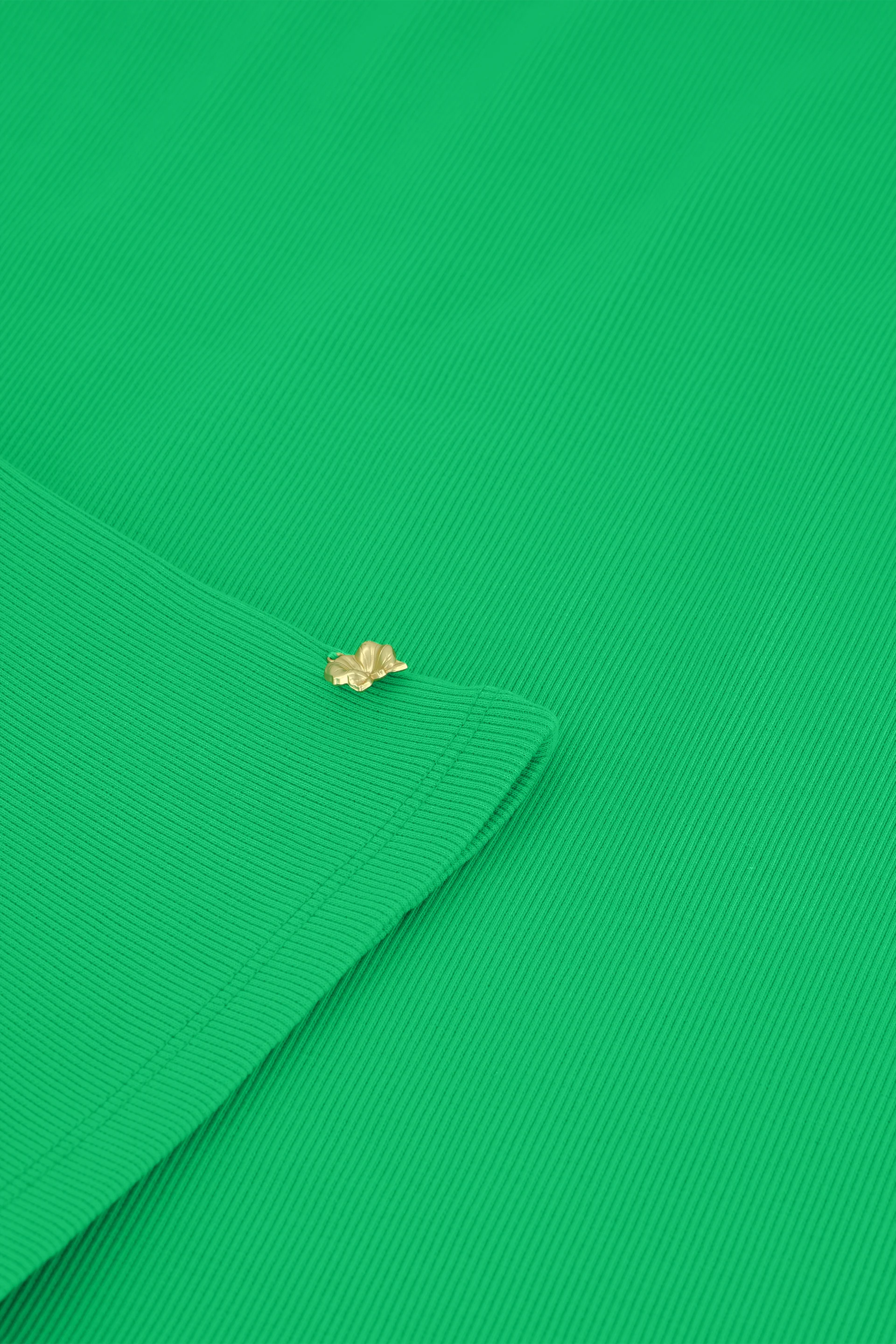 Rhea Top | Green Glimmer - Image 5