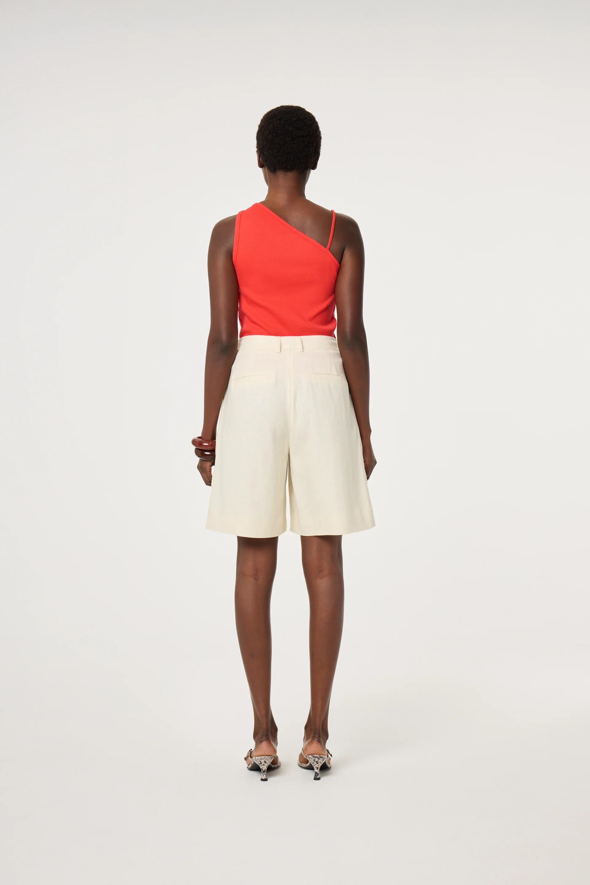Rhea Top | Tangerine Tango - Image 3