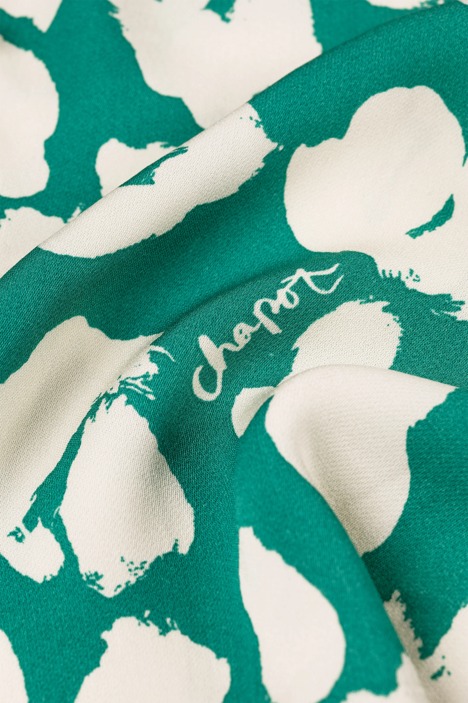 Starlet Blouse | Evergreen/Cosy White - Image 5
