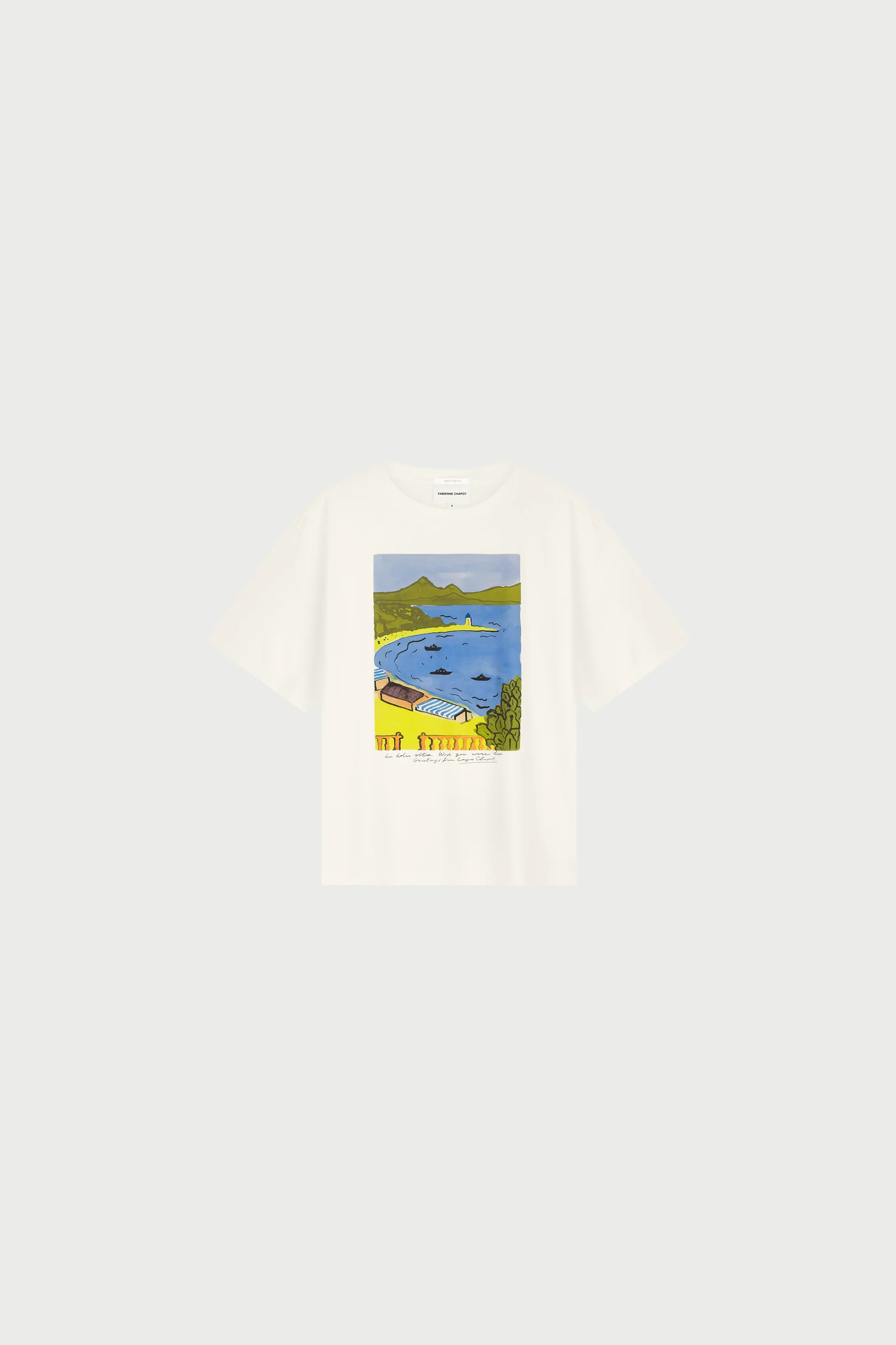 Steve T-shirt | Cosy White - Image 4