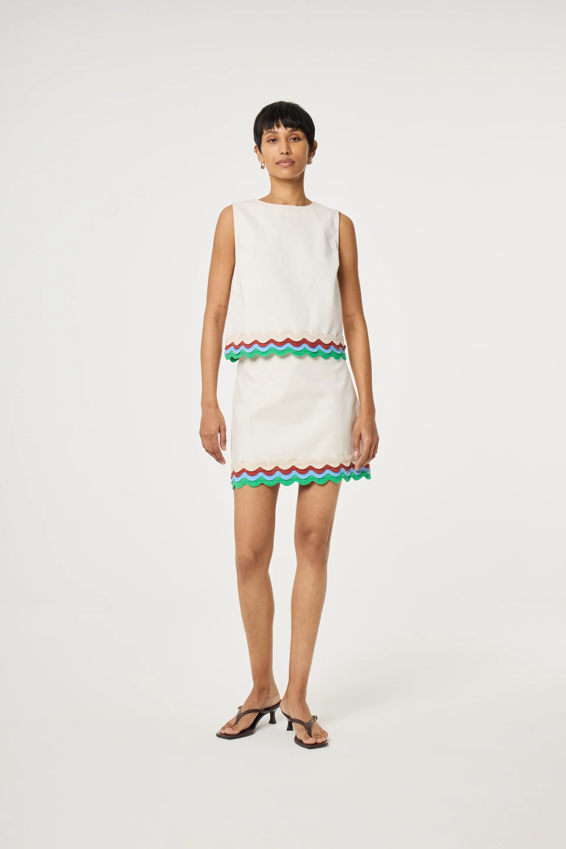 Telha Skirt | Cosy White