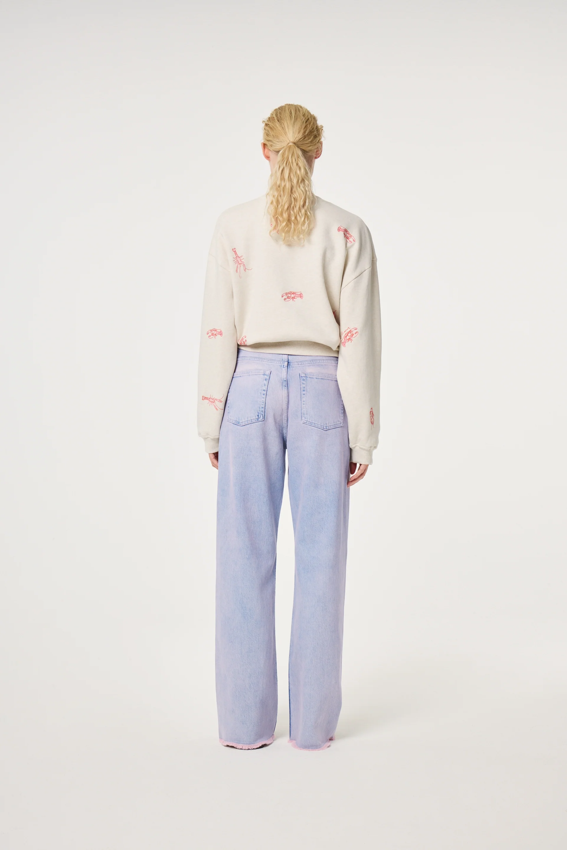 Terry Sweater | Oatmeal Melange - Image 3