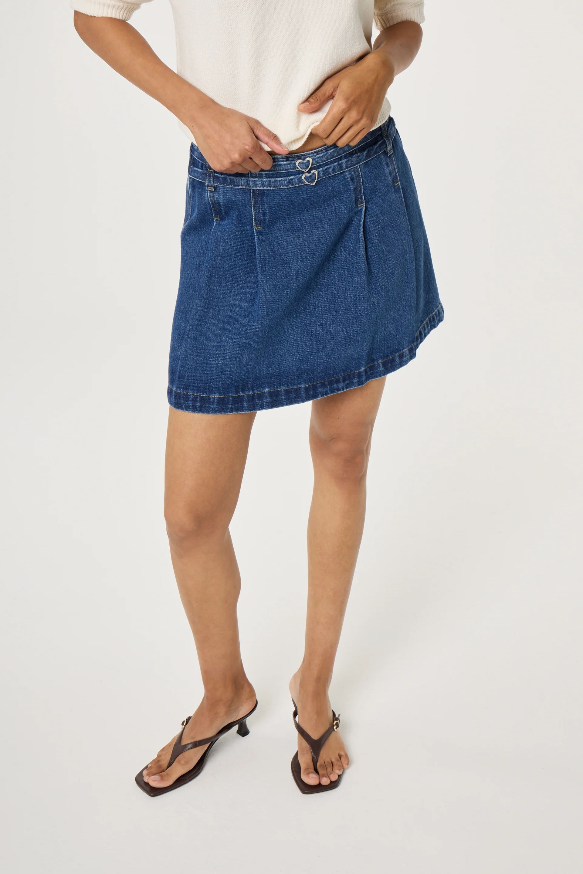 Tessie Skirt | Mid Blue - Image 2