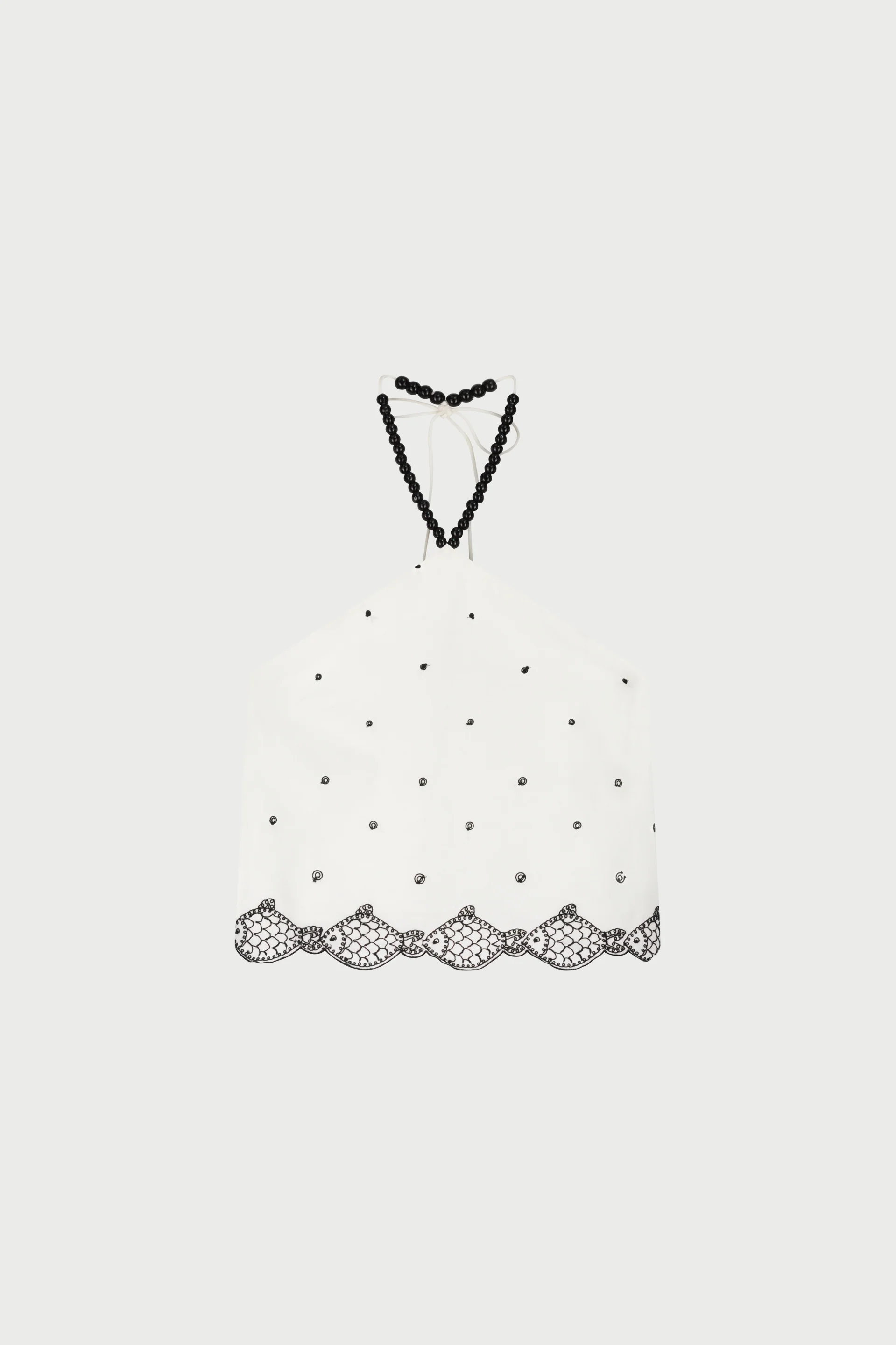 Tyler Top | Cosy White/Black - Image 4