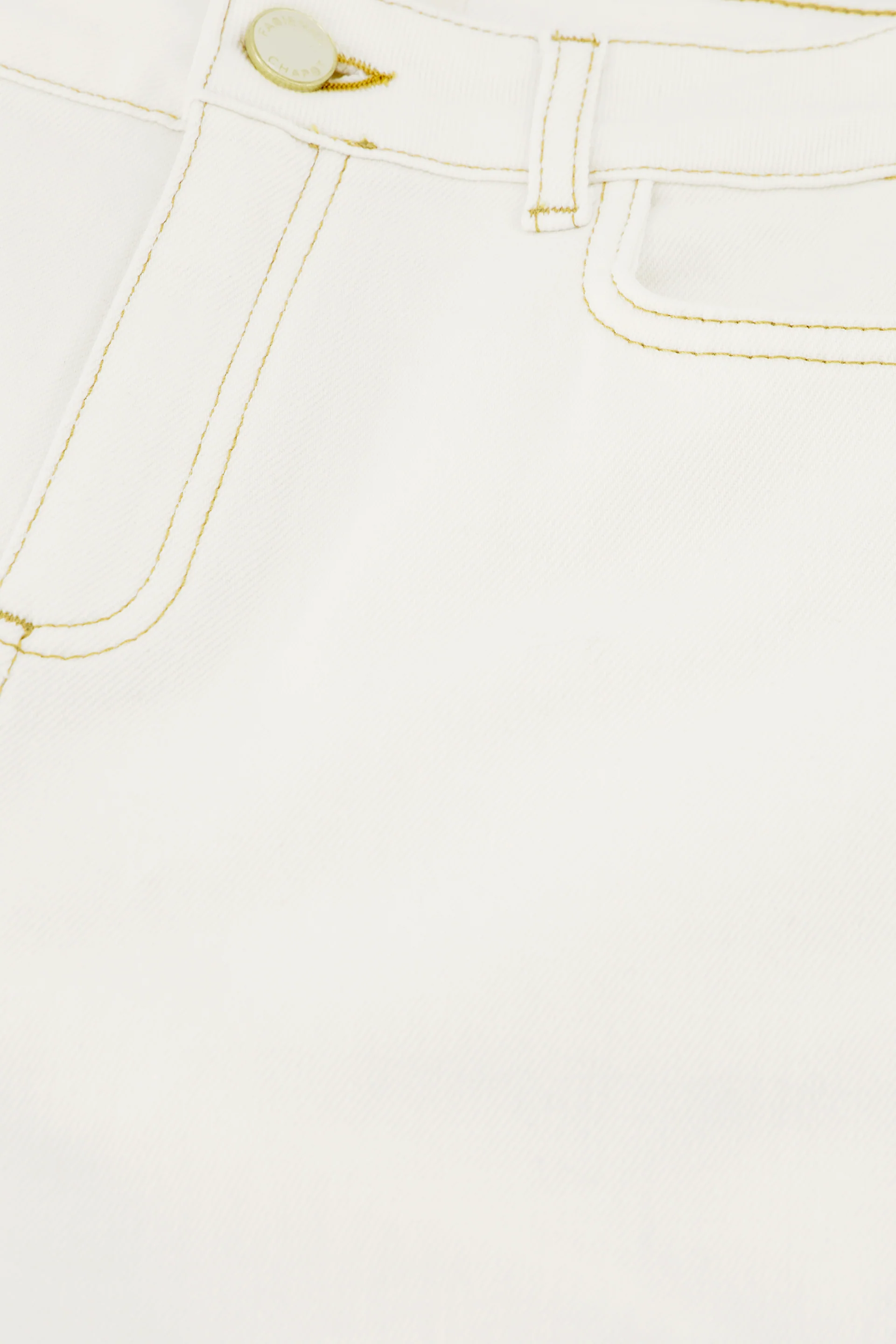 Vic Bootcut Jeans | Cream White - Image 5