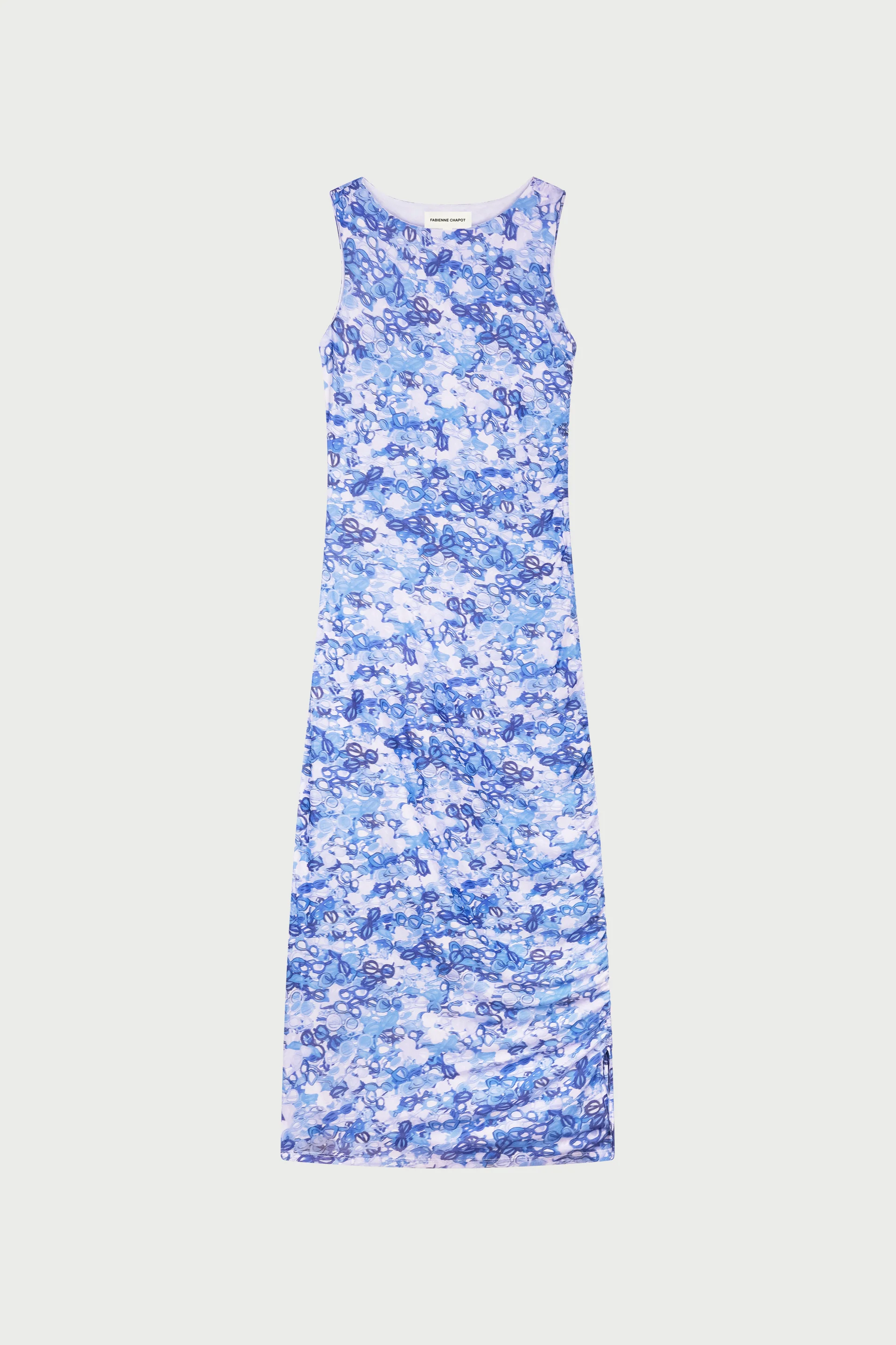Zina dress | Blue/Cosy White - Image 3