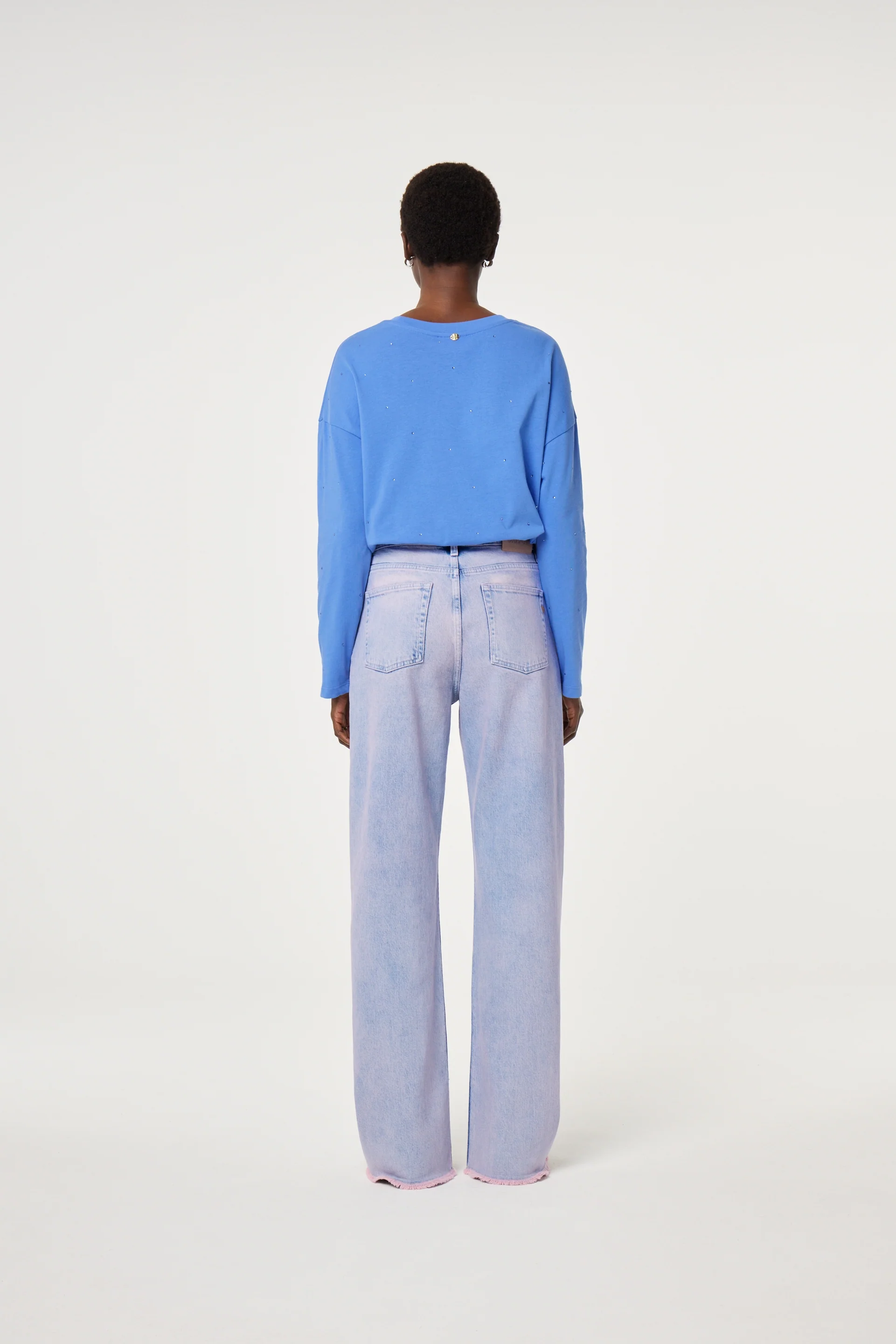 Zoe Boyfriend Jeans | Cherry Blossom - Image 3