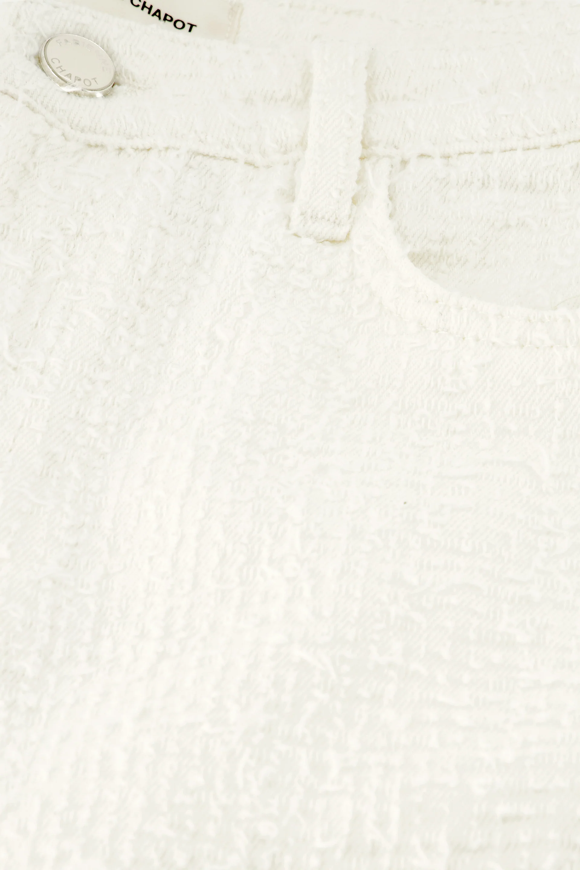 Zoe Boyfriend Jeans | Cream White - Image 5