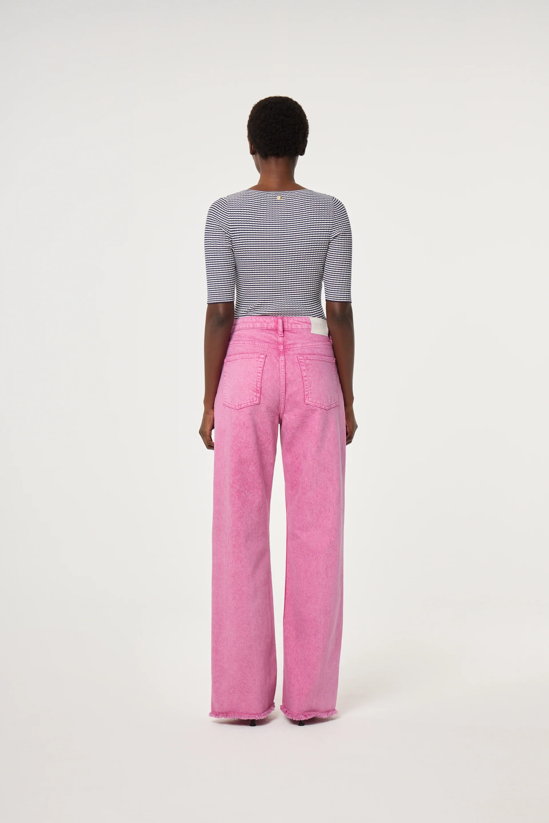 Zoe Boyfriend Jeans | Flashy Pink - Image 2